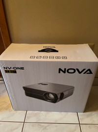 8k Nova Projector with 72” atvia projector