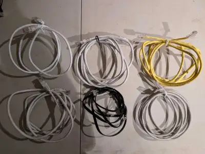 Cat 5 Ethernet Cable Lot, View more