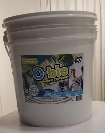 Détergent O-bio 18,9 L – 756 Brassées – Biodégradable – 25 $, View more