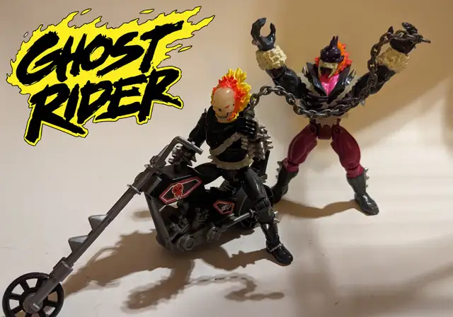 Ghost Rider action figures (ToyBiz, 1995)628637390822411213