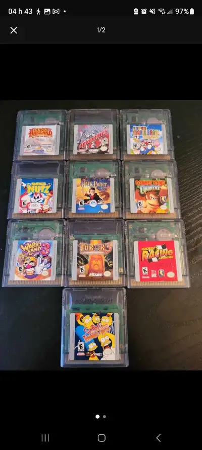 Jeu(x) Gameboy Color Game(s), View more