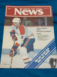 Oct 1982 Scotiabank Hockey College News Brian Engblom