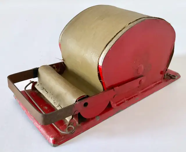 1960s Antique Cigarette Rolling Machine Patinated Sheet Metal62863739493889121