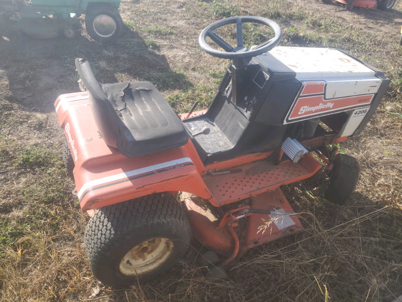 Turfmaster & Simplicity Riding Tractor Mowers Lawnmower Projects