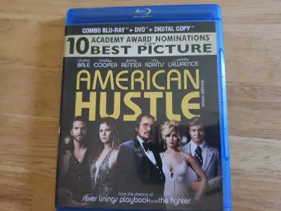 American Hustle Blu-ray + DVD Combo, View more