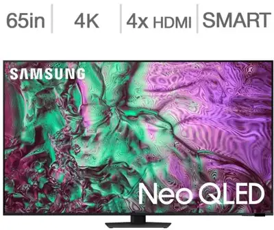 Télévision NEO QLED 65'' QN65QN85DBFXZC 4K 120Hz Smart Samsung, View more
