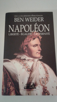 Livre Napoleon par Ben Weider, signer