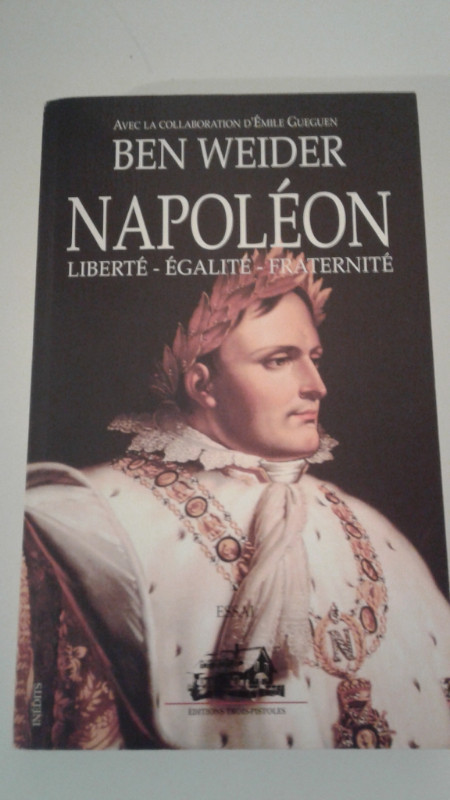 Livre Napoleon par Ben Weider, signer dans Essais et biographies  à Longueuil/Rive Sud