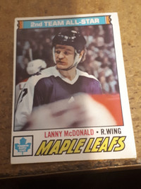 1977-78 O-Pee-Chee Hockey Lanny McDonald Card #110