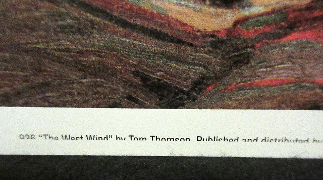 "The West Wind" Fine Art Print 9 1/4" x 11 3/8" by Tom Thomson in Arts & Collectibles in Stratford - Image 3