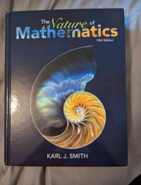Nature Of Mathematics 13th Edition Textbook