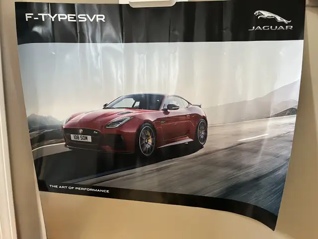 Jaguar F-type/I-Pace/I-Type Poster in Arts & Collectibles in Calgary - Image 4