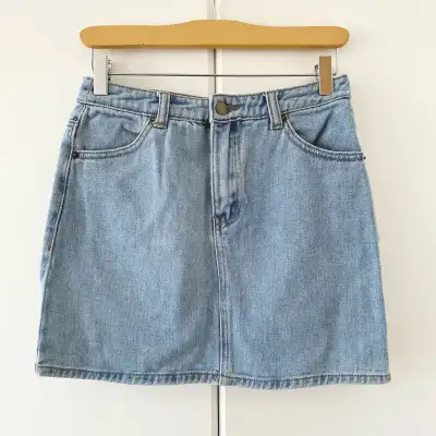 Forever 21 Denim Mini Skirt , View more