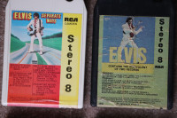 Elvis Presley 8 Track Tapes