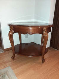 Elegant Solid Wood Side Tables