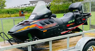 New arrival on 08 August 2022 for parting out a 2001 arctic cat 600 triple touring electric start an...
