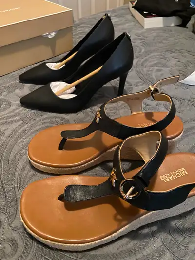 2 pairs MK shoes Sz 7, View more