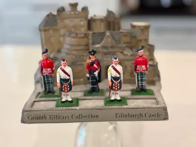 1990 issue of Scottish regimental lead cast figures produced / Issued by William Grant & Sons Distil...