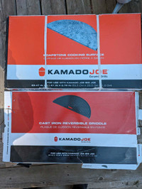 New Kamado Joe soapstone & cast iron reversible griddle 