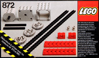 LEGO TECHNIC EXPERT BUILDER 872 Year 1978 Used