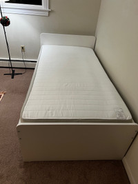 Single Bed and mattress 