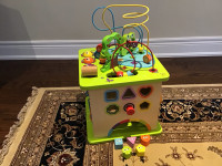 HAPE PLAY CUBE BABY TO TODDLER Like New