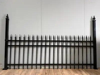 Aluminum Fencings Single Dual swing Gates Metal Driveway Gates, View more