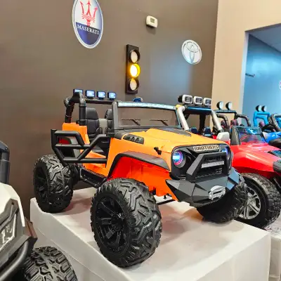 Rent the 24V EVA Big Wheels Edition Kids Ride-On Truck for $44.99 per day! Treat your little ones to...