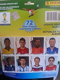 Panini FIFA World Cup Brazil 2014 Sticker Update Set