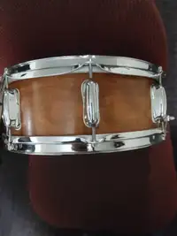 Single ply Steam bent 14x5 Cherry shell snare drum.