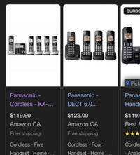 Panasonic cordless phone - 5 KXTG175