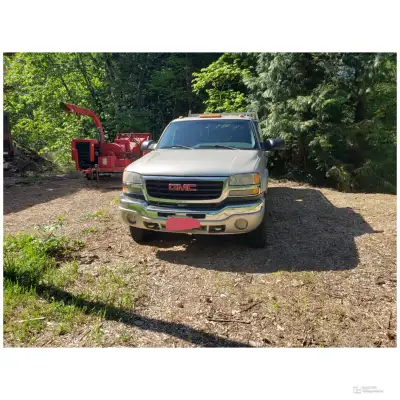 GMC Duramax diesel, 3500 crew cab, westcan headache rack,new tires, window rain guards,runs great, h...