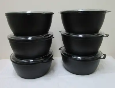 Black Plastic Pots – 6 pieces, View more