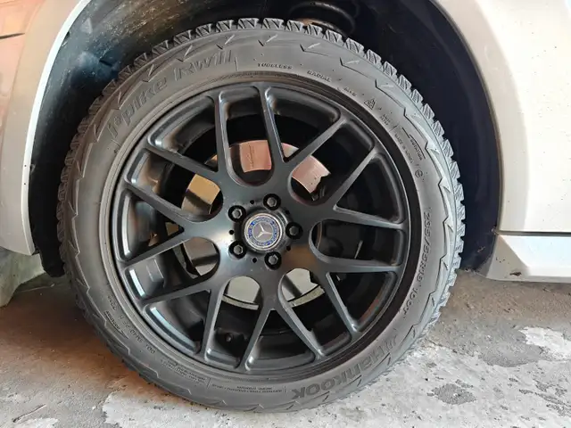 Mercedes Winter Set: 235/55R18 Hankook Winter Tires + Rims in Tires & Rims in Markham / York Region - Image 2