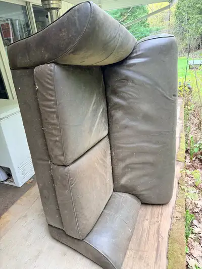 Free Leather Loveseat, View more
