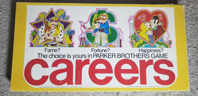 Vintage Parker Brothers Careers Board Game (1970's Edition) in Toys & Games in London