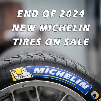 Make room for the new year, all NEW Michelin tires available now Michelin X-ice Snow Michelin Defend...