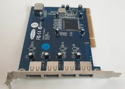 Carte PCI Belkin F5U220 avec 5 ports USB 2.0 haute vitesse, View more