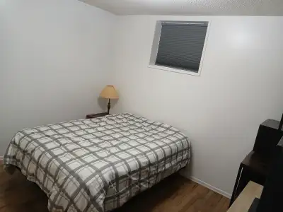 a bedroom for rent nicely furnished, private entrance. Great downtown location. Tv cable internet, l...