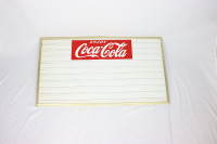 Coca-Cola menuboard / lettering sign