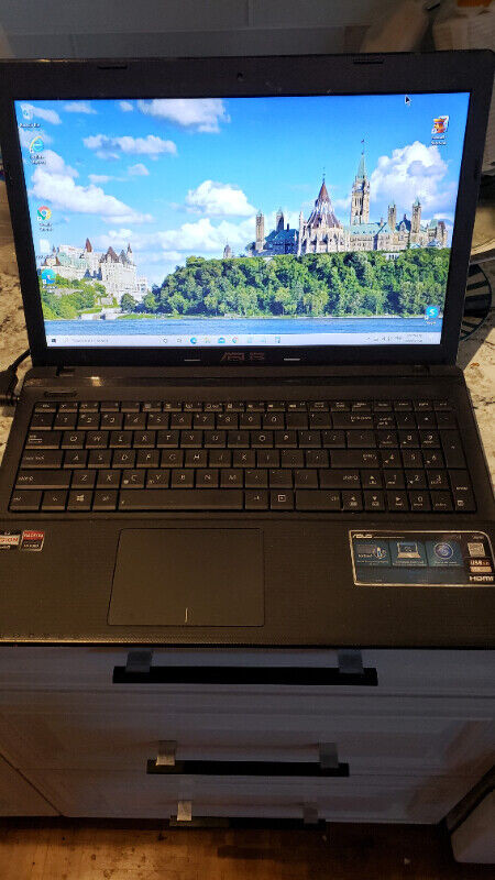 Asus laptop windows 10 updated dvd hdmi usb port antiVirus ready in Laptops in Ottawa