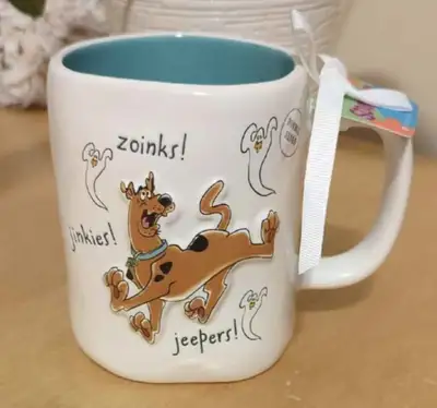 Rae Dunn Scooby Doo Ruh Roh Mug brand new , View more