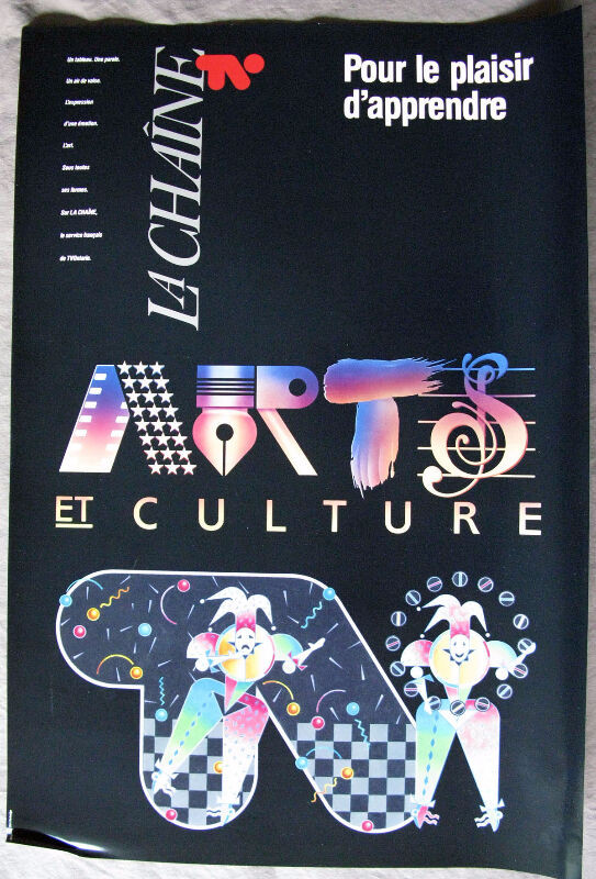 Affiches TFO '90 / posters dans Art et objets de collection  à Région de Mississauga/Peel - Image 2
