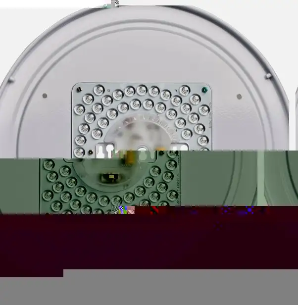 Nuvo 15" Fabric Drum LED Ceiling Flush Mount Fixture White NEW in Indoor Lighting & Fans in Brantford - Image 6