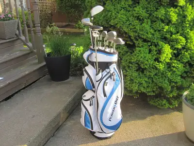 Men's Right Hand 12-pc Golf Clubs Set (PowerBilt Momentum) & Bag, View more