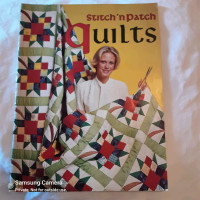 Vintage 1976 Stitch'n Patch Quilts pattern book w/ directions