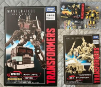 Transformers Masterpiece MPM Bonecrusher/Bumblebee/Prime from