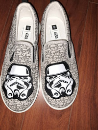 New Star Wars Stormtroopers shoes from the Gap, men size 6