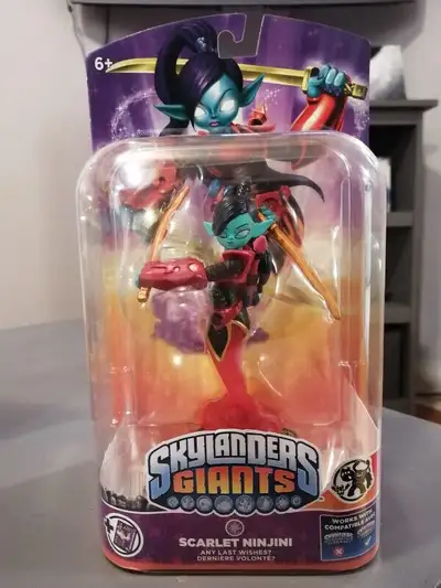 I am offering for sale a brand new Skylanders Giants Scarlett Ninjini. I am asking for only $15 for...