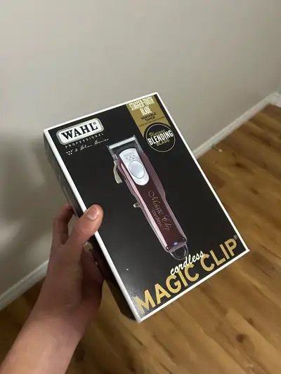 Everything comes inside the box. These clippers were used for a month or so and the blades were oile...